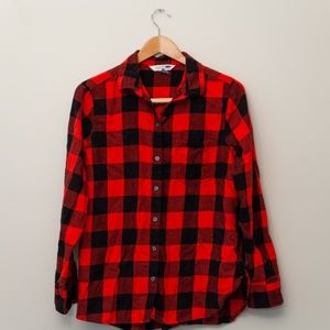 Buffalo Plaid Classic Women's Flannel Shirt